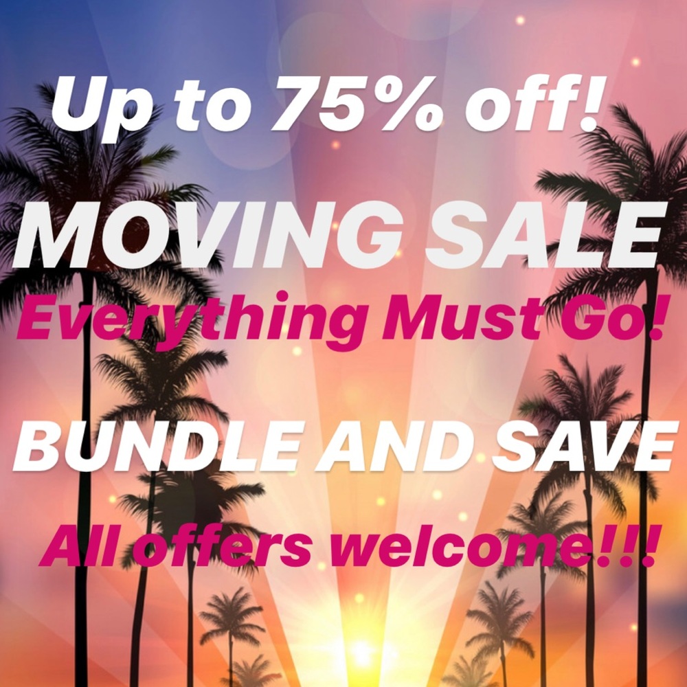 Everything must go!!!